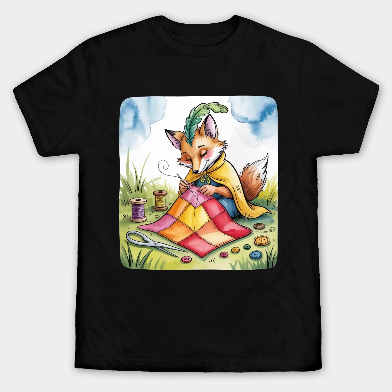 Elden Ring Watercolor Men's Big & Tall T-shirt