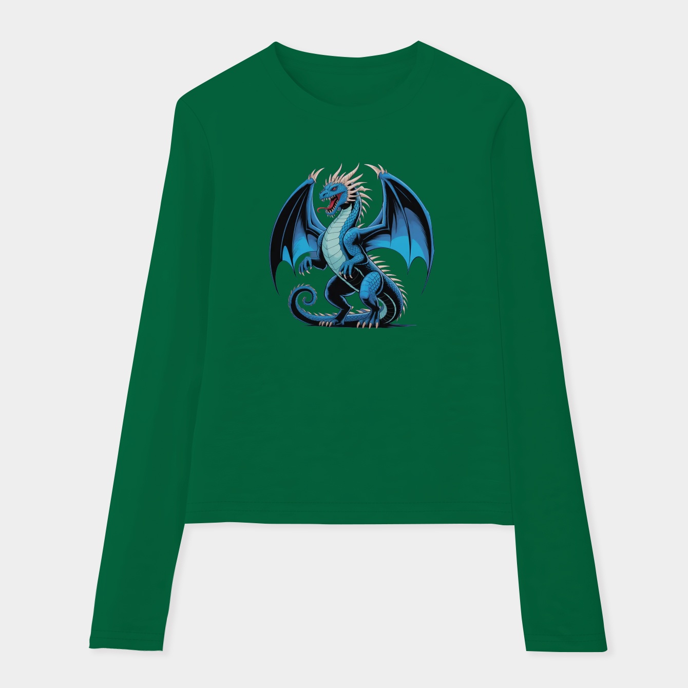 Blue Dragon Women's Soft Long Sleeve T-Shirt