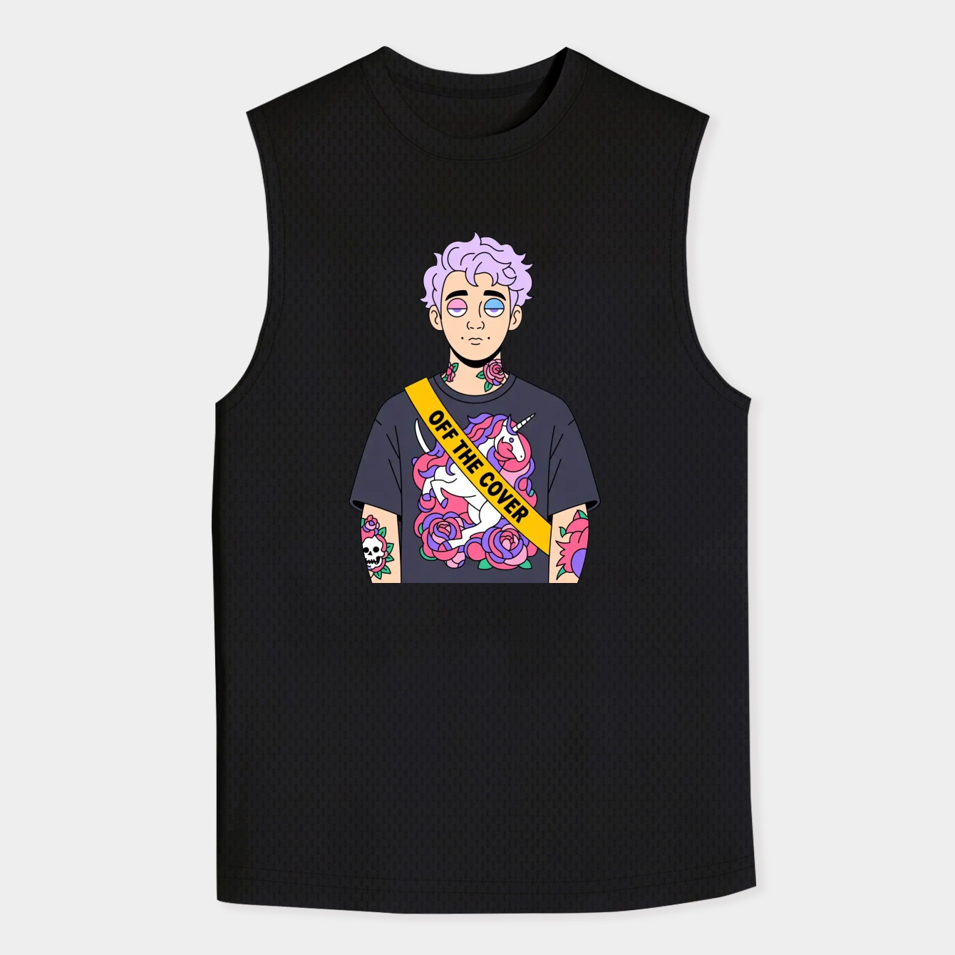 LIT KILLAH Men's Big & Tall Tank Top