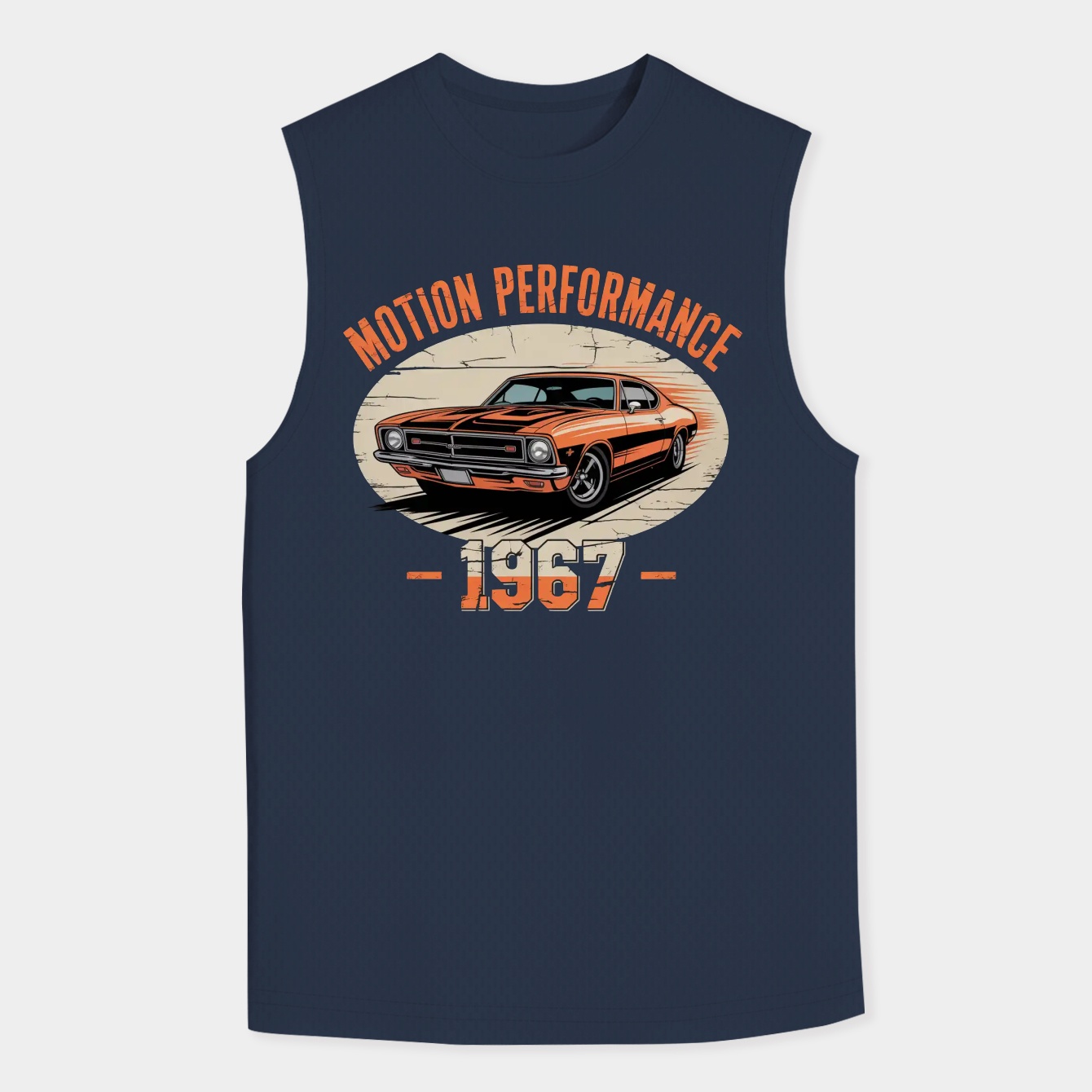 Motion Performance 1967 Vintage Men's Big & Tall Tank Top