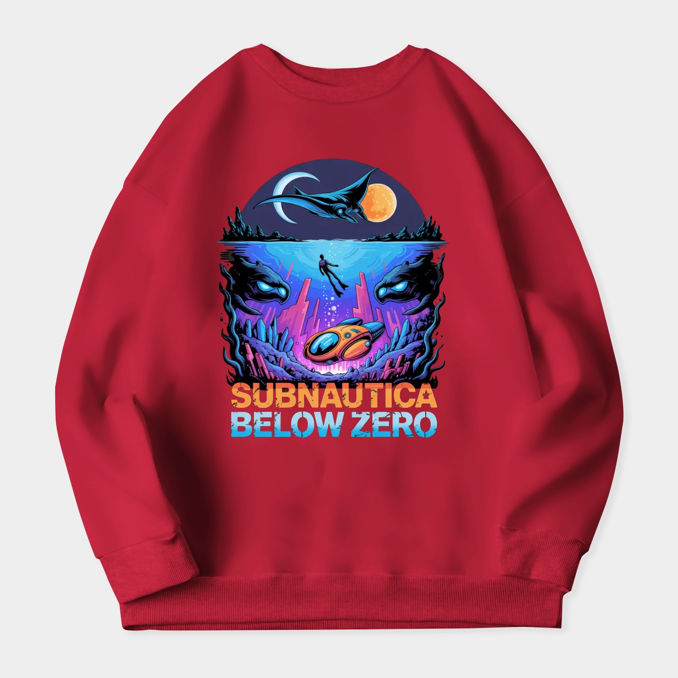 Subnautica Below Zero Women's Crewneck Sweatshirt