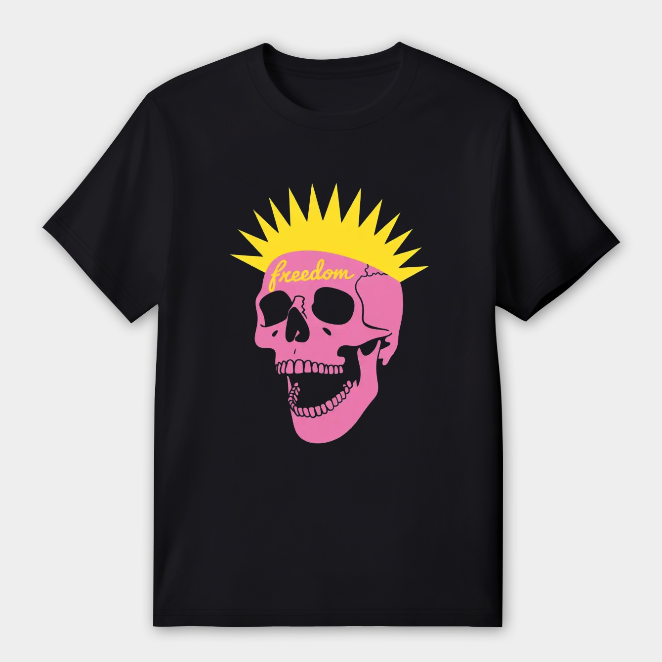 FREEDOM SKULL Women's Premium Soft T-Shirt