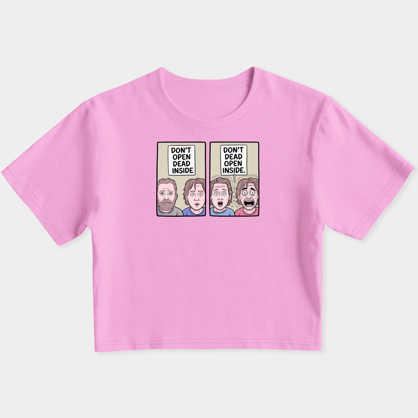 Dont Dead Open Inside Women's Slim Fit Baby Tee