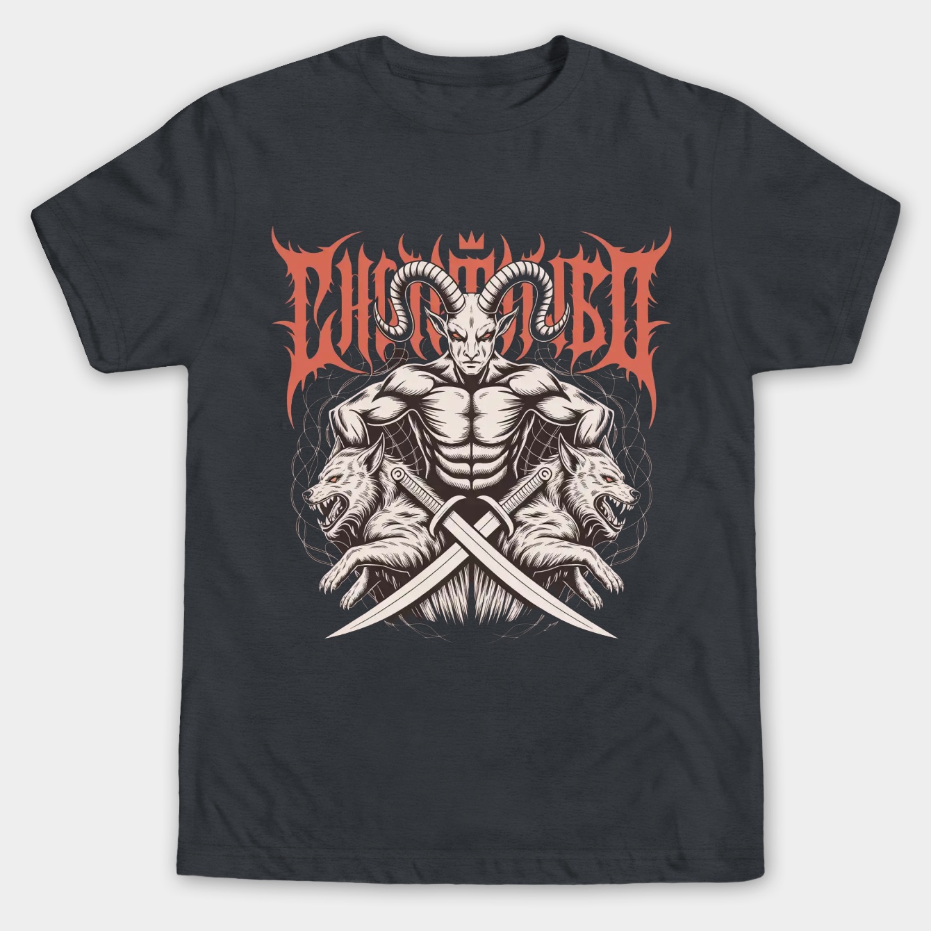 CAPRA DEMON Men's Big & Tall T-shirt