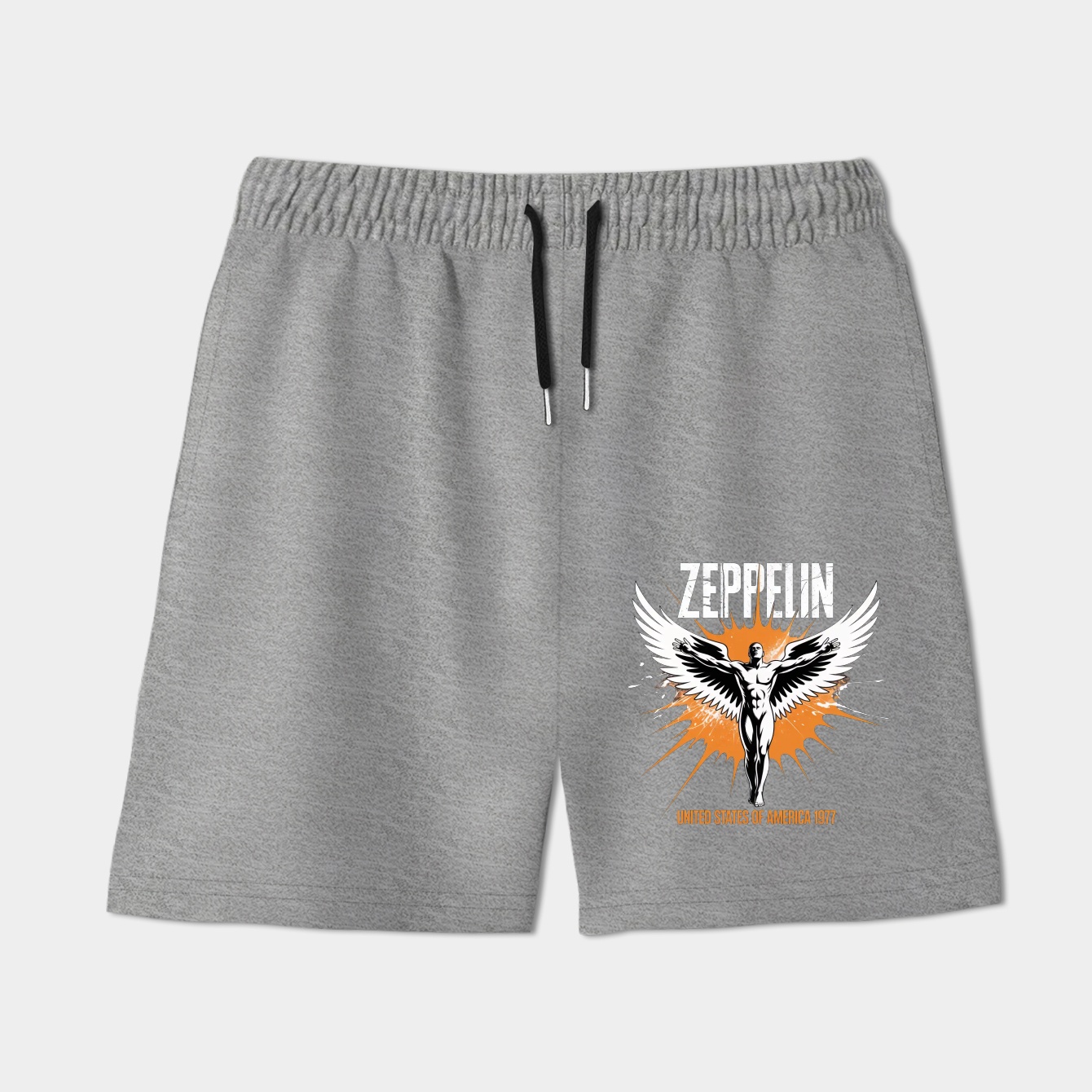 Zeppelin Orange Splash Women's Shorts