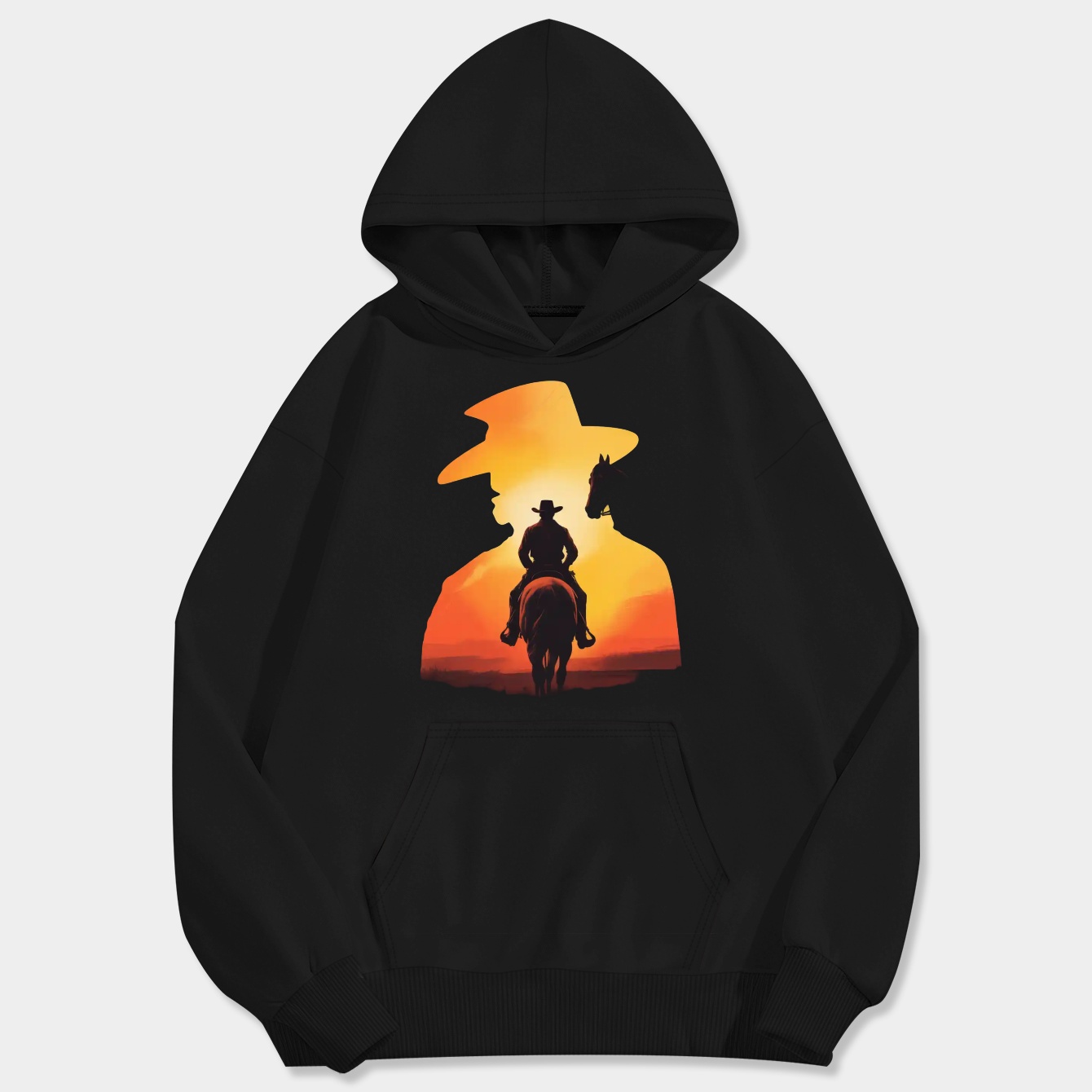 red dead Men's Big & Tall Hoodie