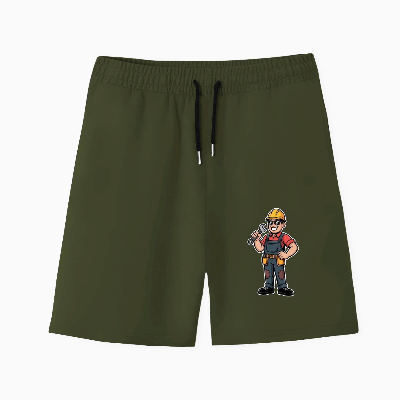 RED Engie Men's Quick-Dry Athletic Shorts