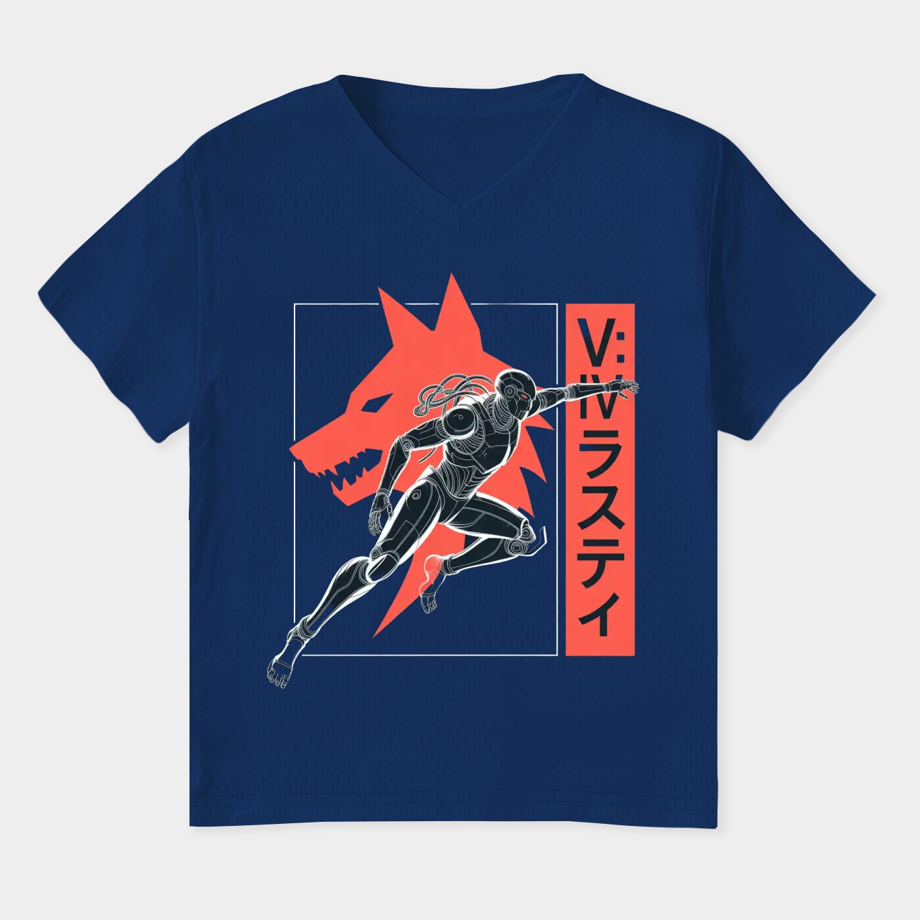 V.IV ラスティ Women's Plus Size V-Neck T-Shirt