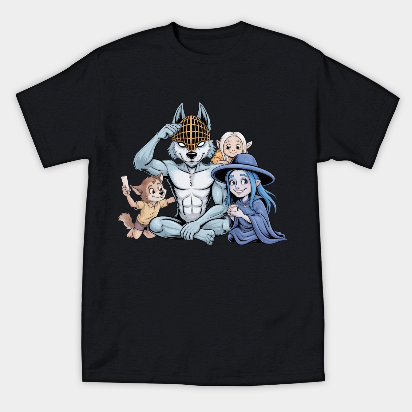 Blaidd Half Wolf Ranni Women's Athletic Performance T-Shirt