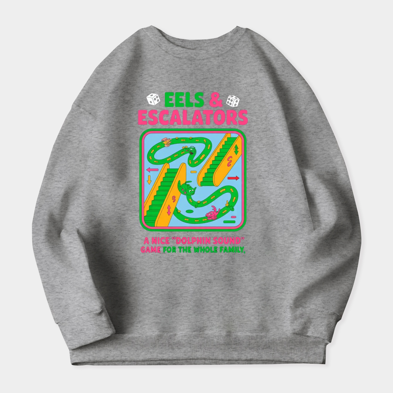 Eels and Escalators Game Women's Plus Size Sweatshirt