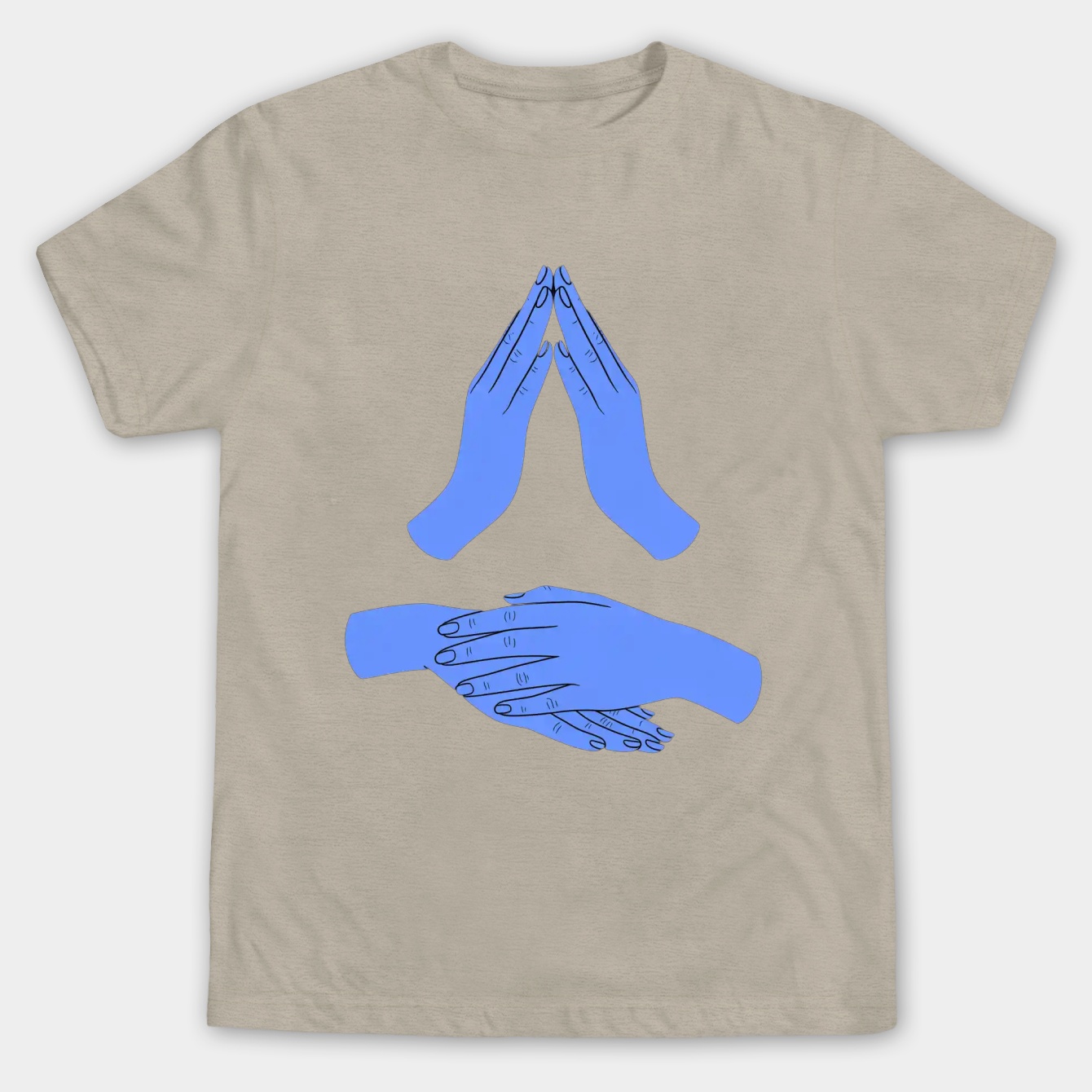 Ranni hands Men's Big & Tall T-shirt