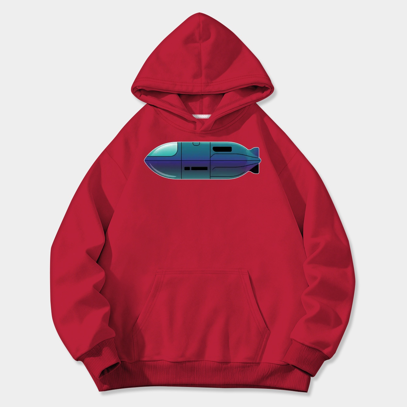 Subnautica Cyclops Sub Women's Plus Size Hoodie
