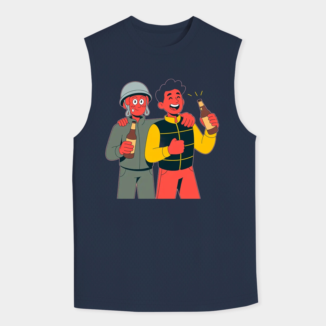 Demoman TF2 Classics Men's Big & Tall Tank Top