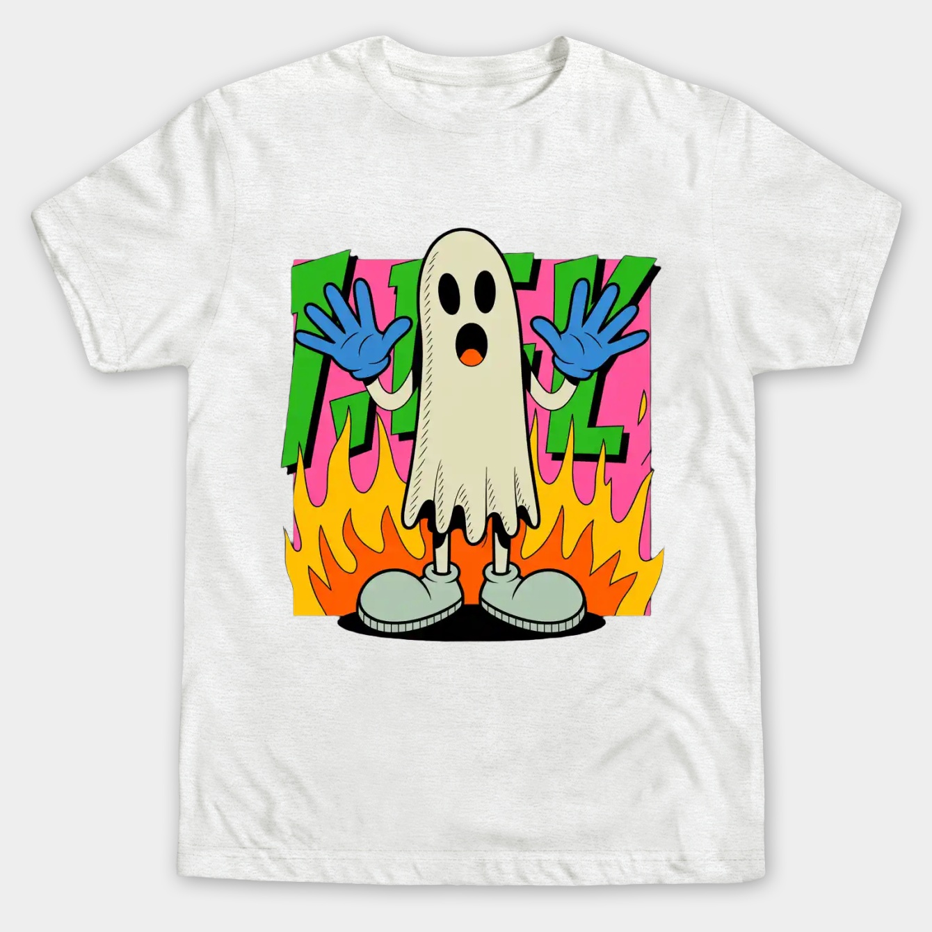 Ghost fire Men's Big & Tall T-shirt