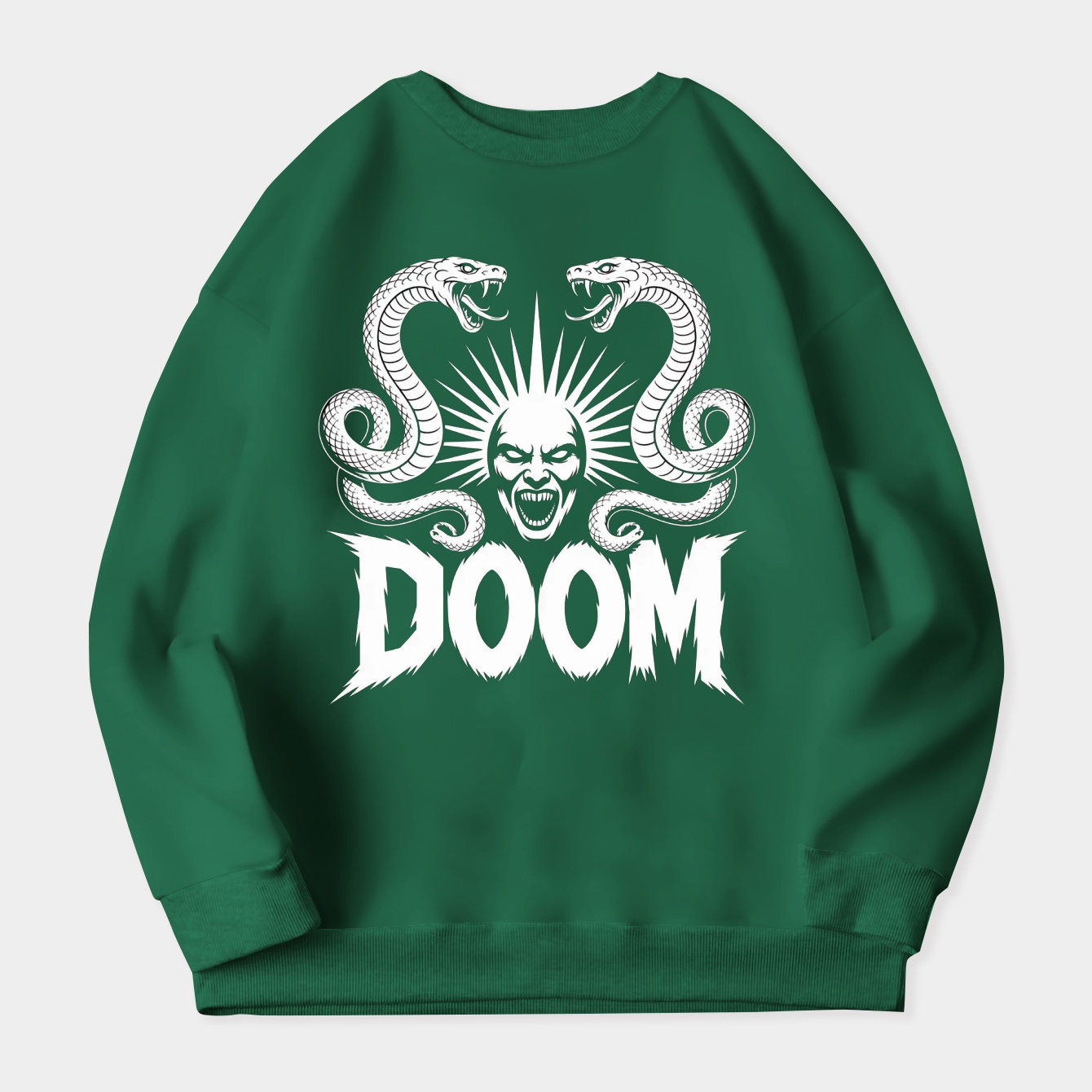 Thulsa Doom Serpent Symbol Women's Crewneck Sweatshirt