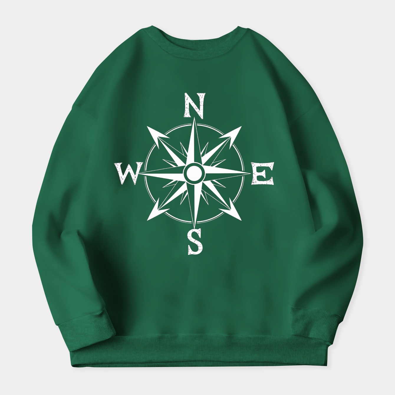 Elden Ring Compass Design Women's Crewneck Sweatshirt