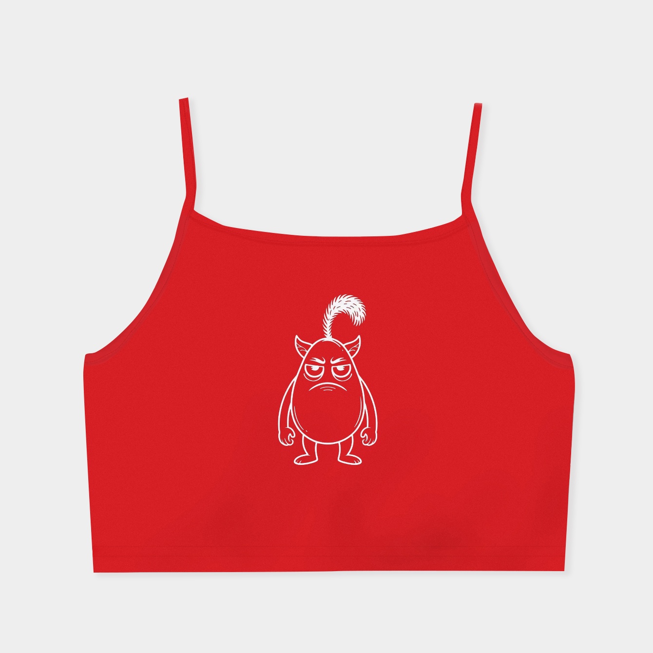 Moomintroll Angry Women's  Spaghetti Strap Tank Top