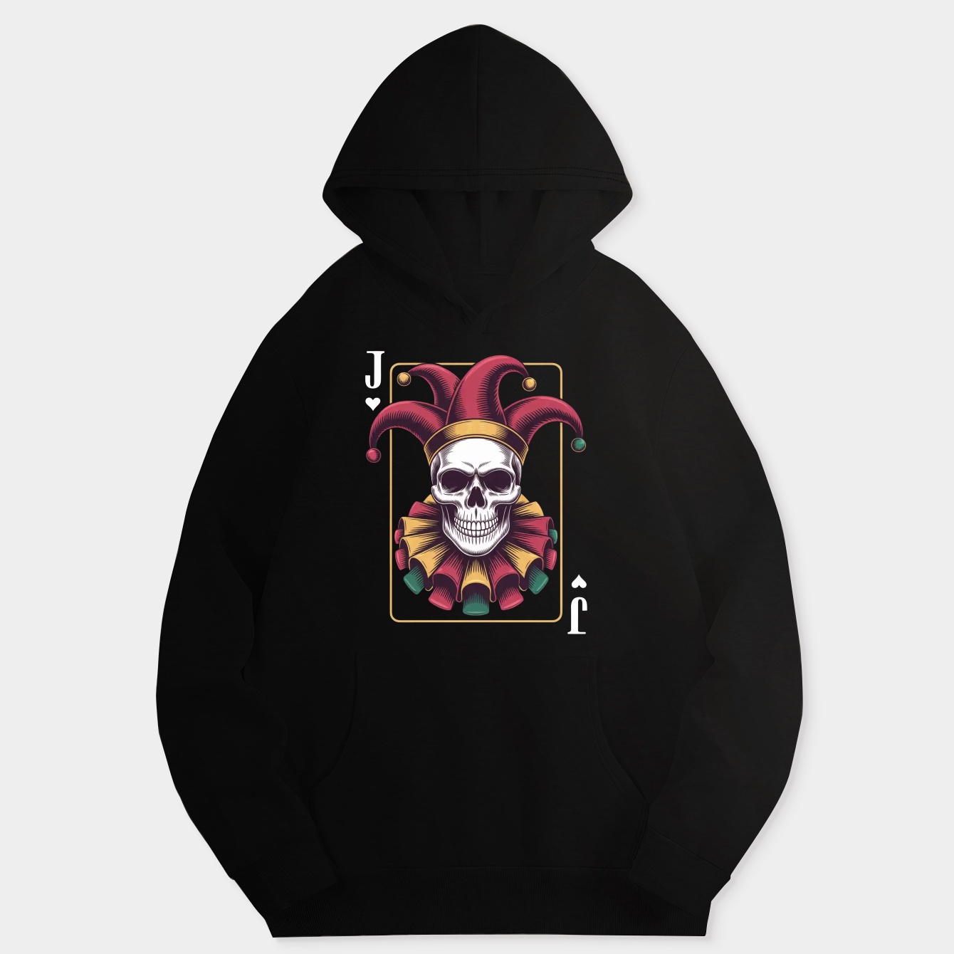 Joker Playing Card Skull