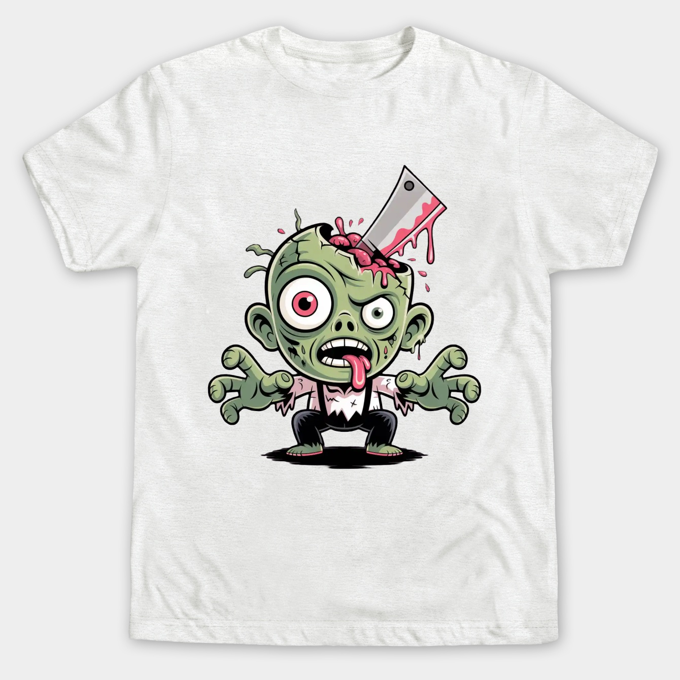 Zombie Attack Men's Big & Tall T-shirt