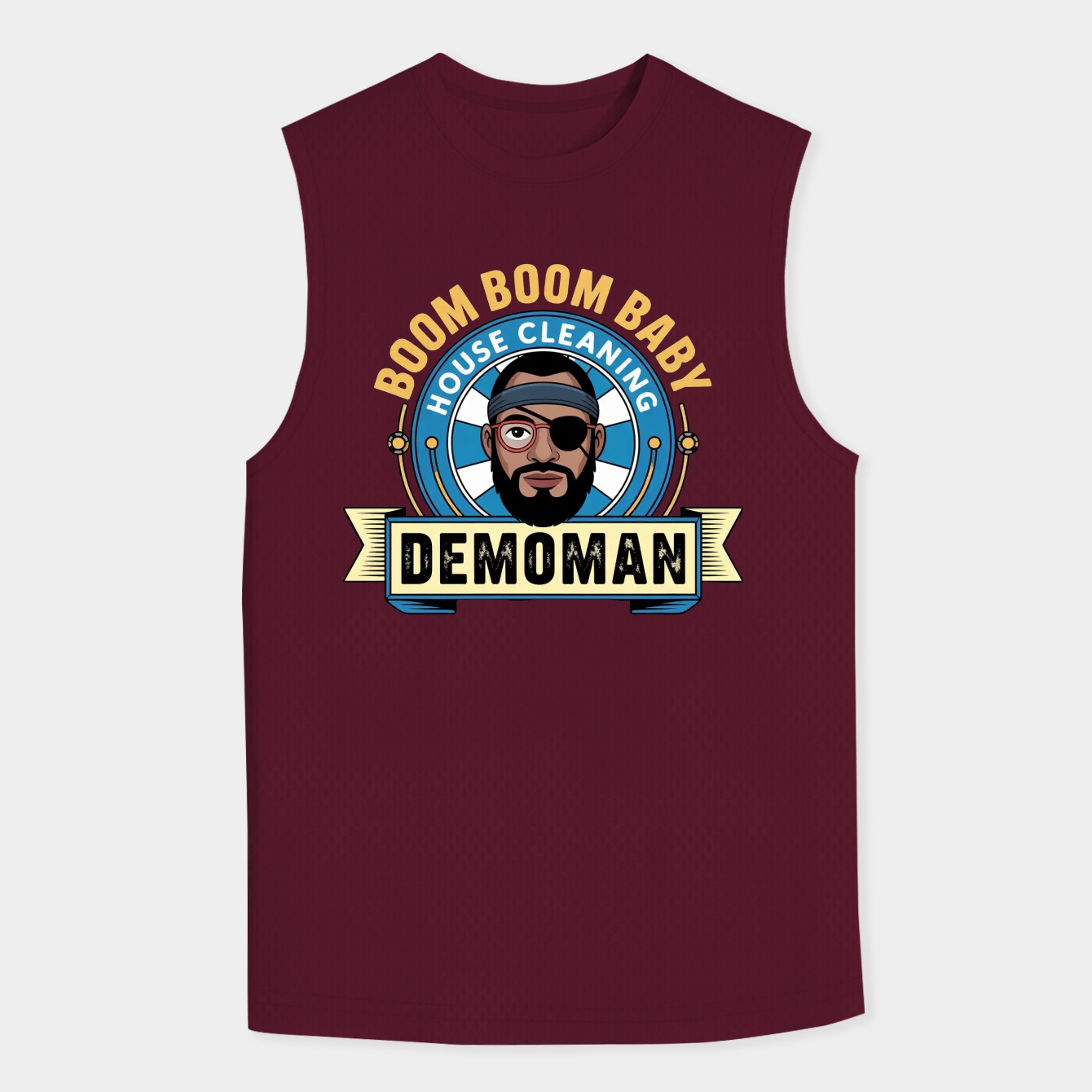Demoman - Blue Team Men's Tank Top
