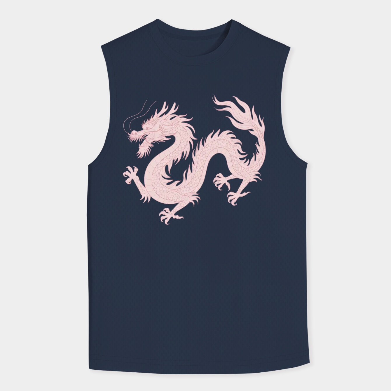 pink dragon Men's Big & Tall Tank Top