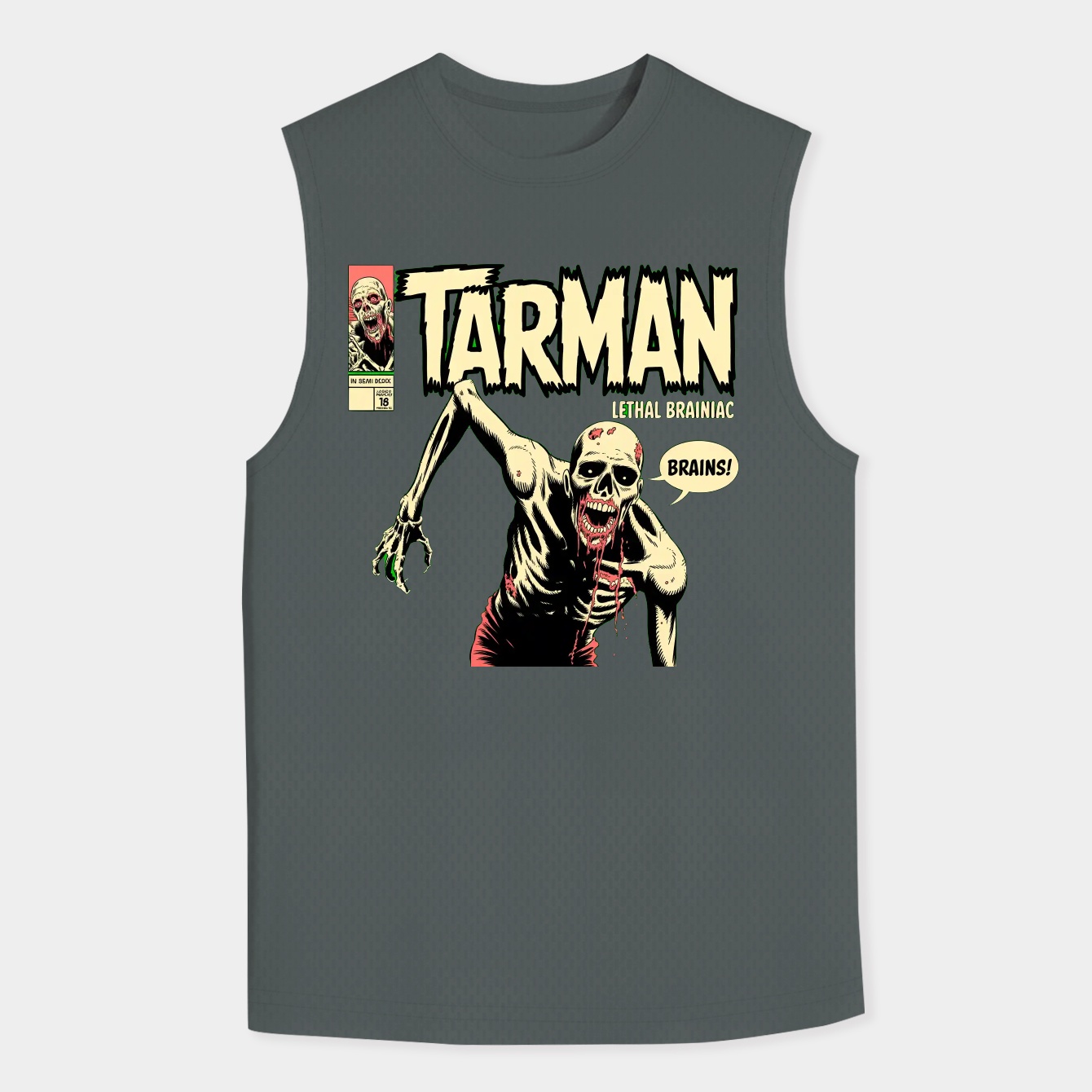 Tarman Issue 2 Lethal Brainiac Men's Big & Tall Tank Top