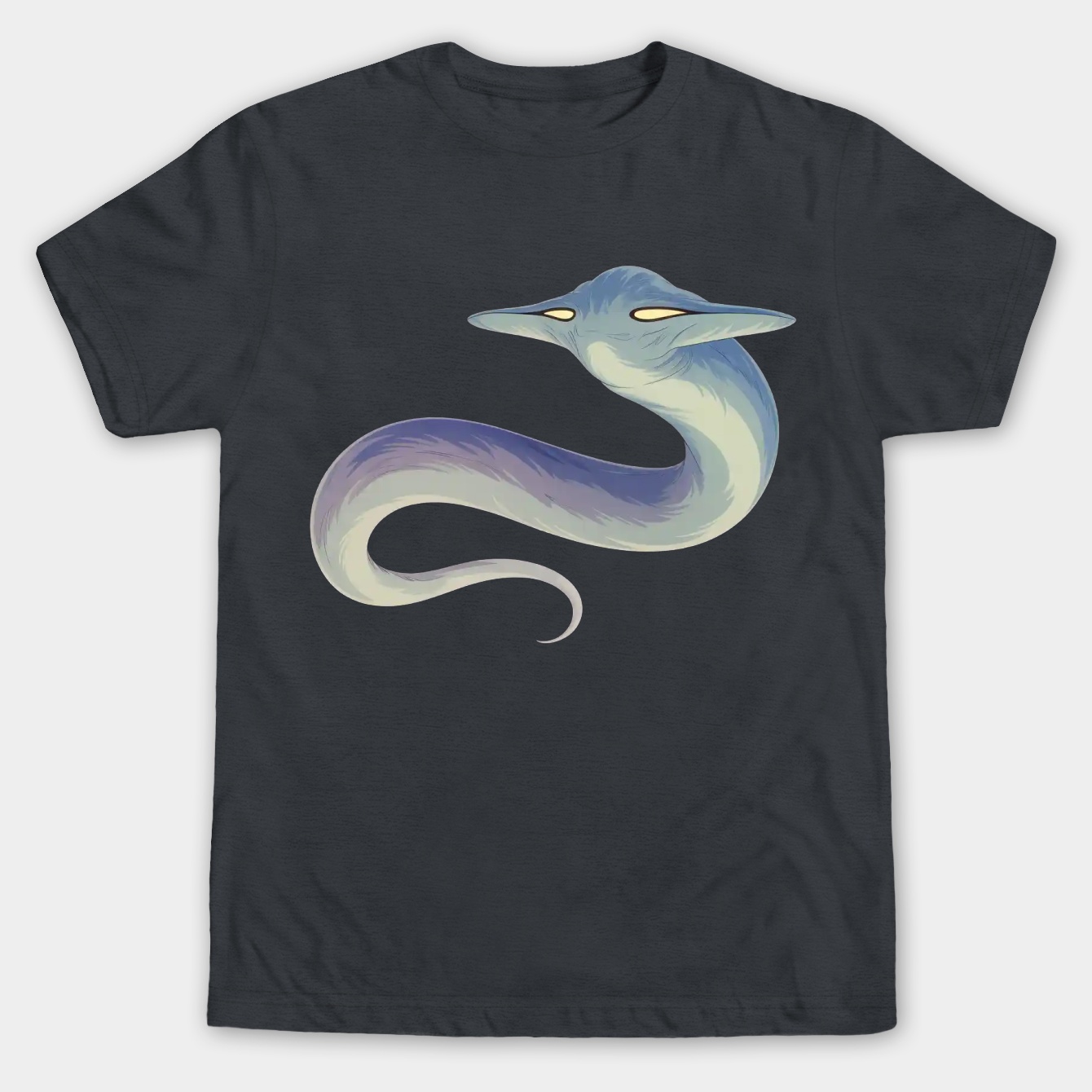 Ghost Leviathan Deep Sea Serpent Men's Big & Tall T-shirt