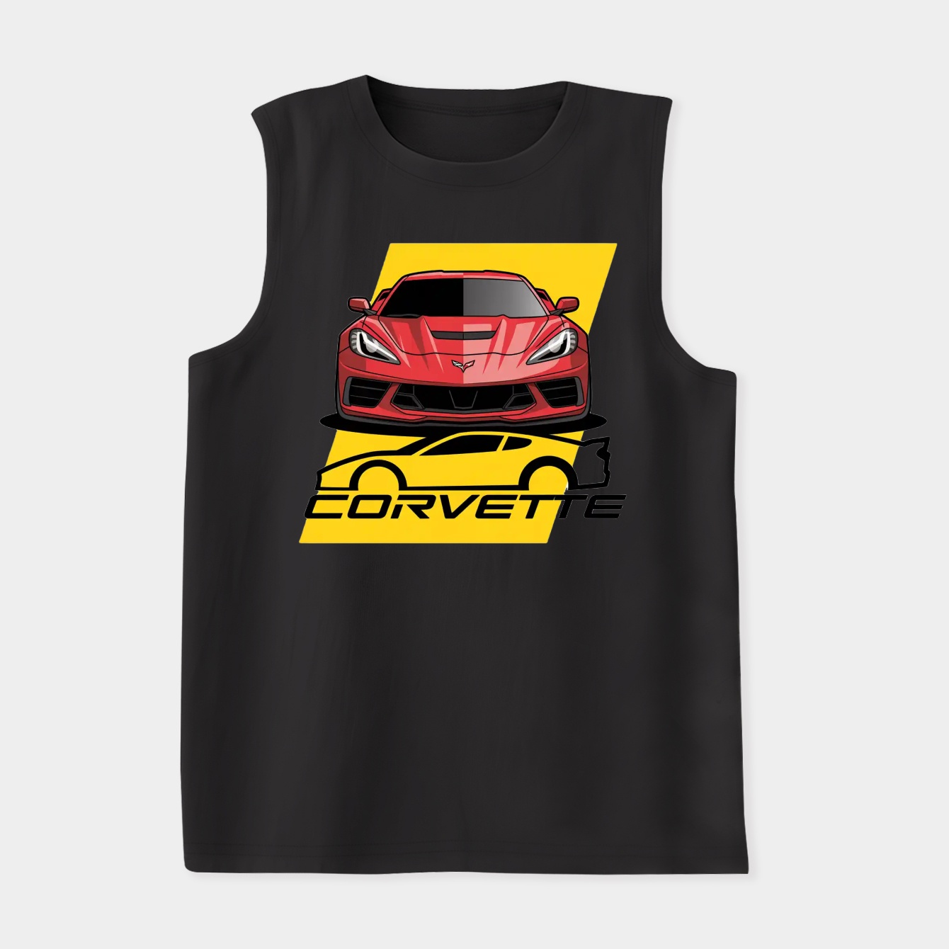 New Corvette C8 Women's Soft Tank Top