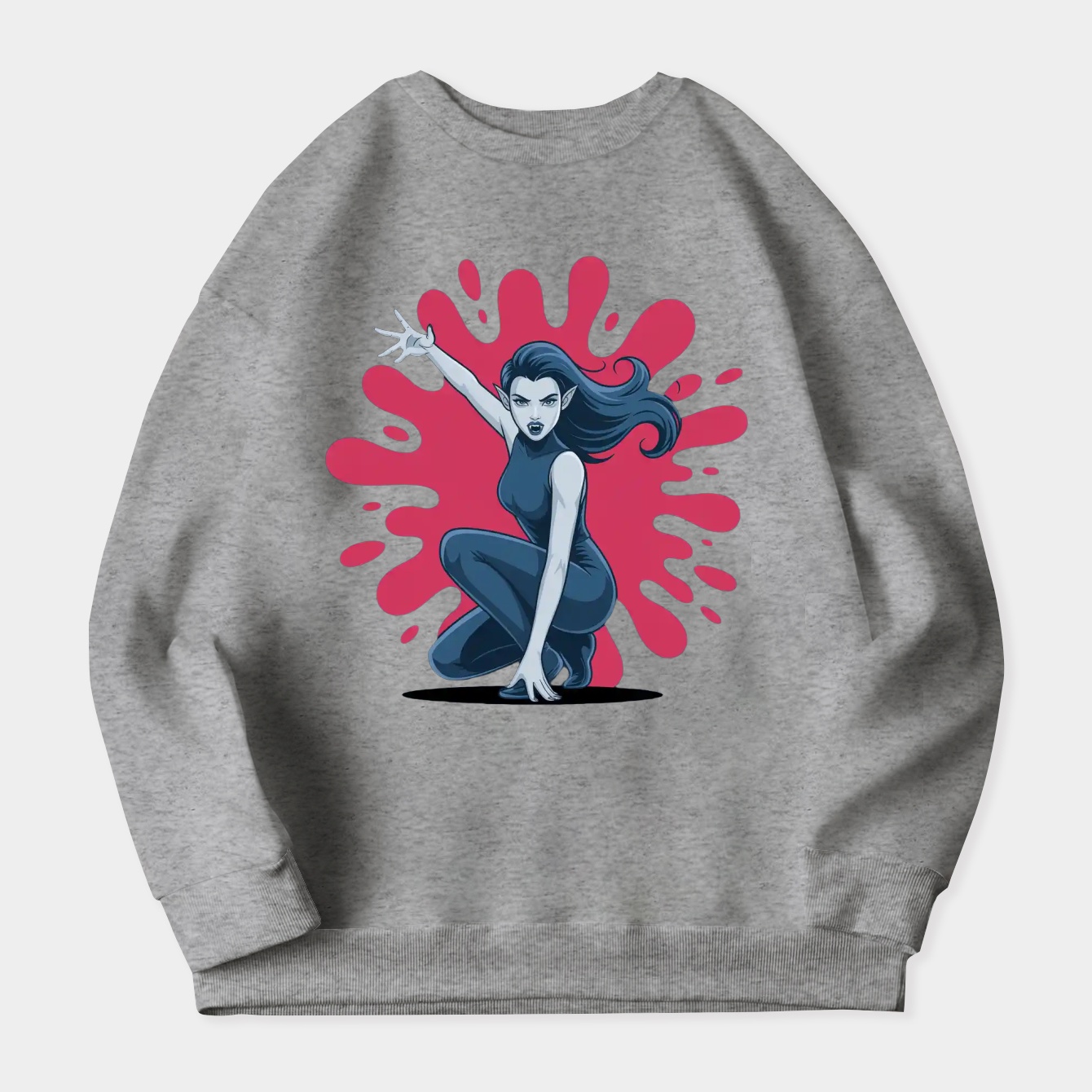 Vampire Queen Women's Crewneck Sweatshirt