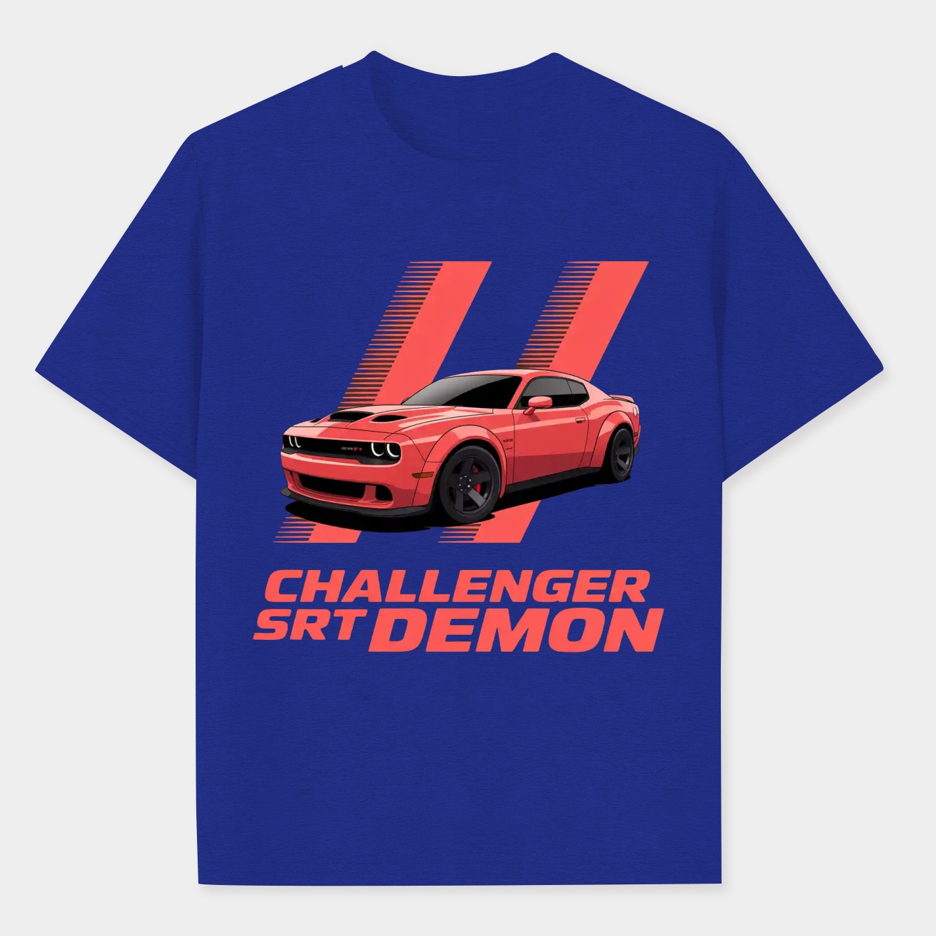 SRT Demon Challenger Men's Performance Athletic T-Shirt
