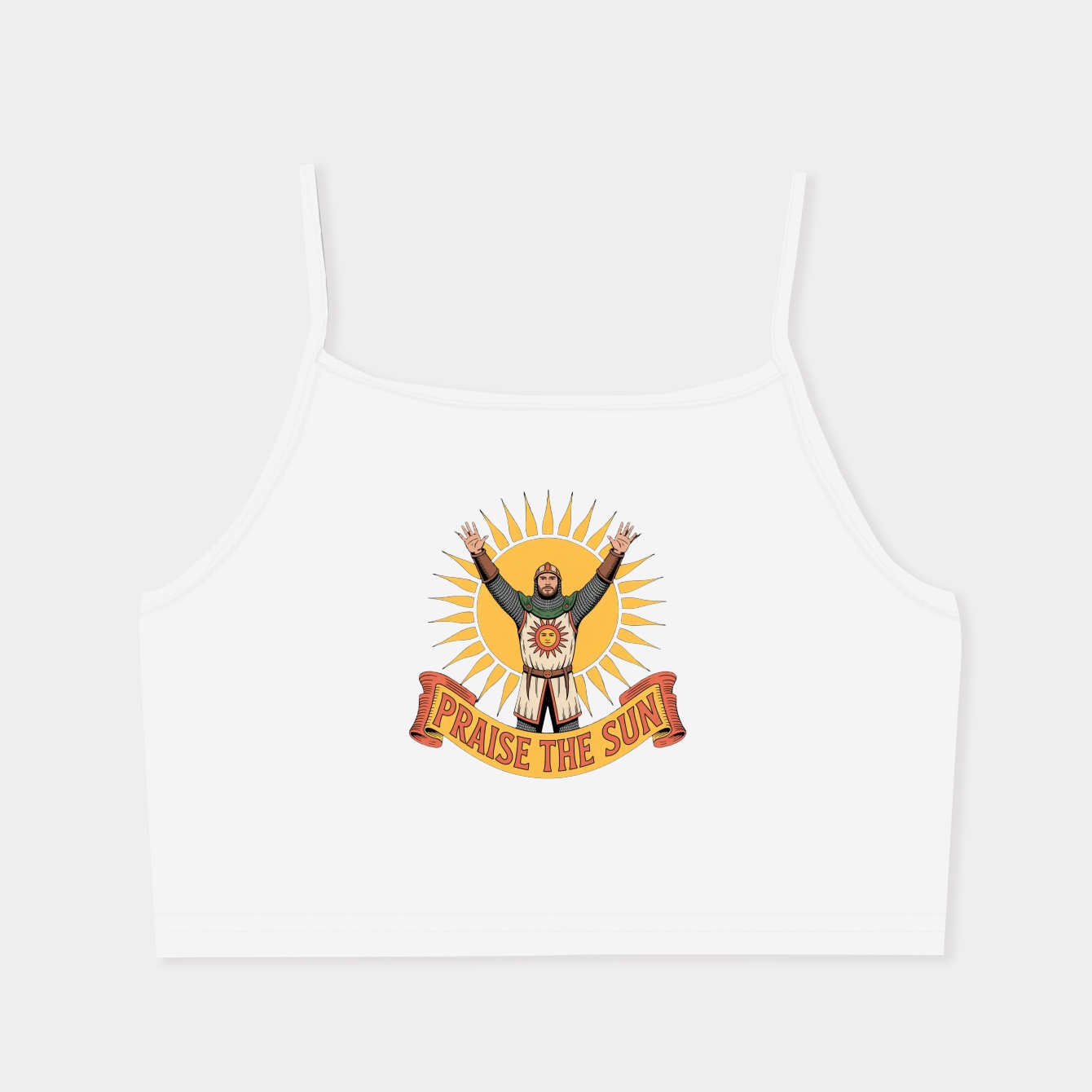 Praise the Sun Women's  Spaghetti Strap Tank Top