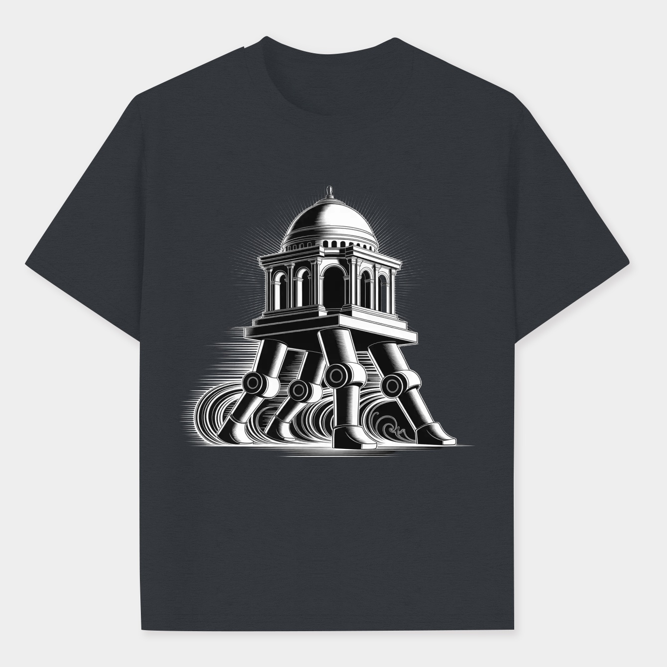 Walking Mausoleum Men's Performance Athletic T-Shirt