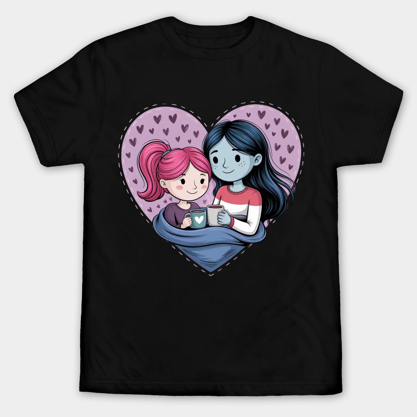 Doodle Bubbline Men's Big & Tall T-shirt