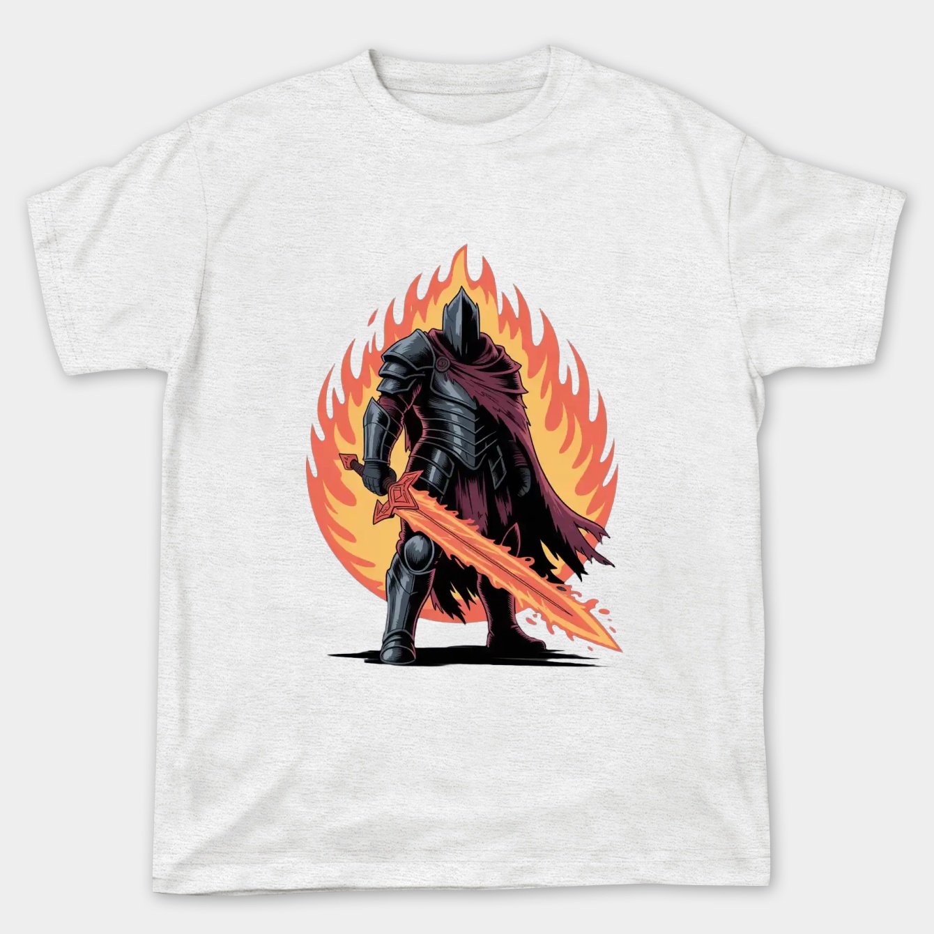 dark soul flame warrior