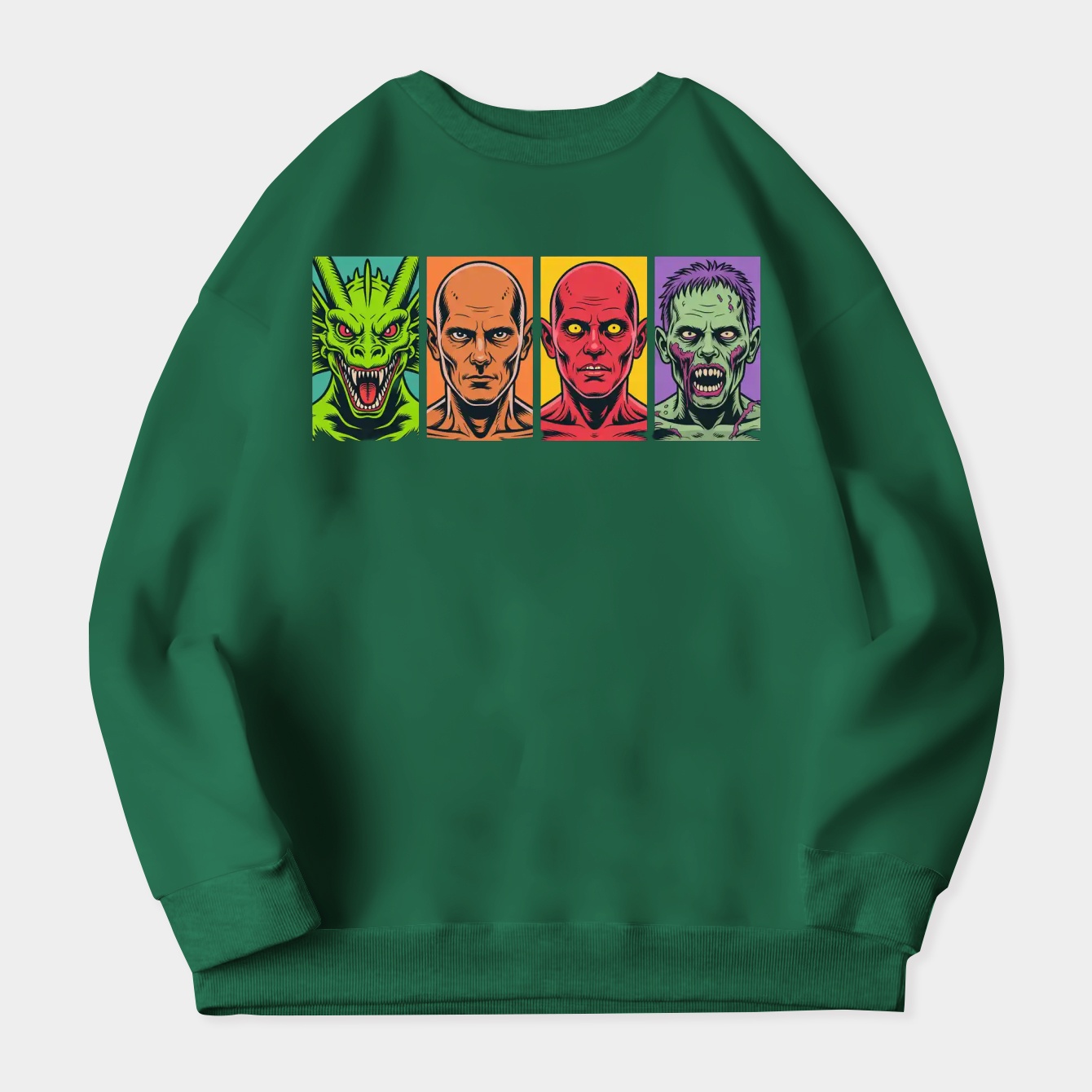 Monster Profiles Women's Crewneck Sweatshirt