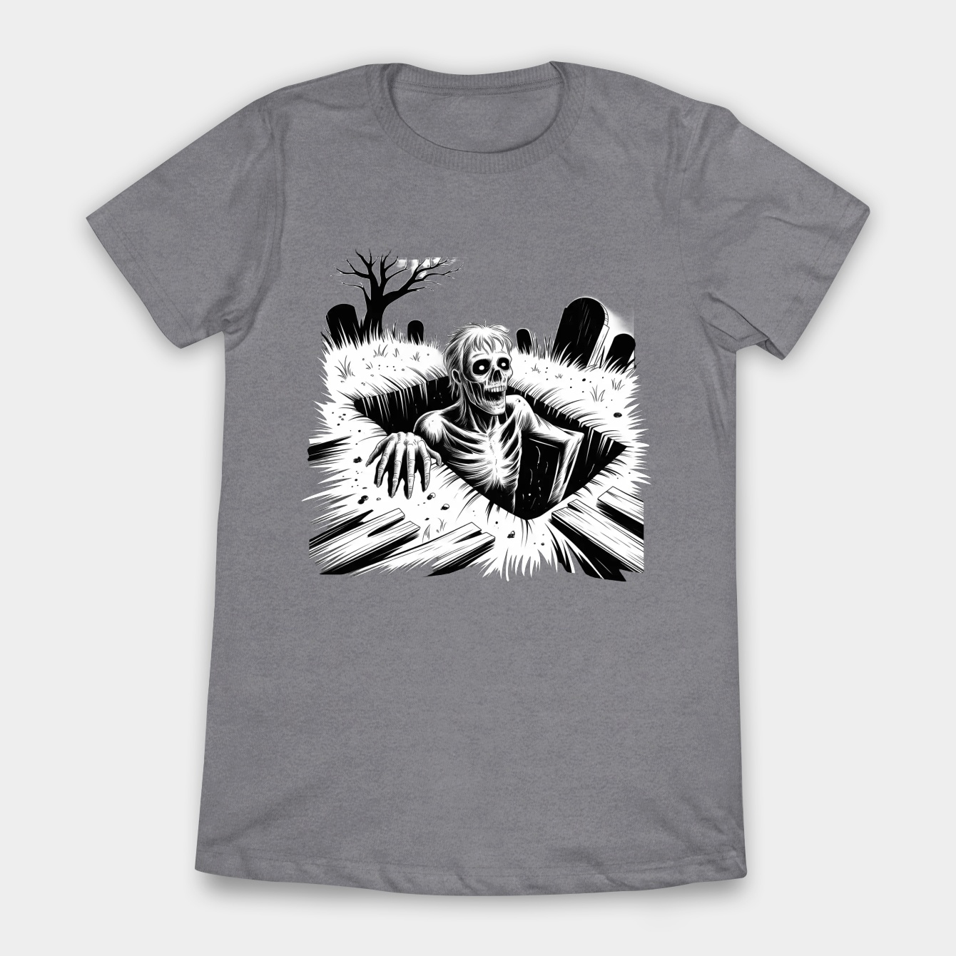 Bernie Wrightson Zombie Women's T-Shirt
