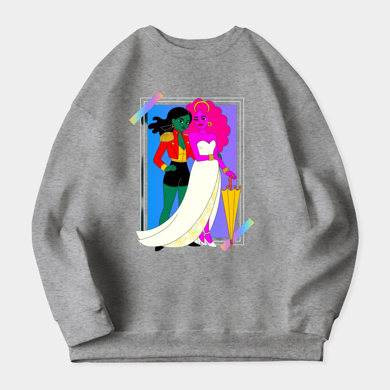 Bubbleine Women's Plus Size Sweatshirt