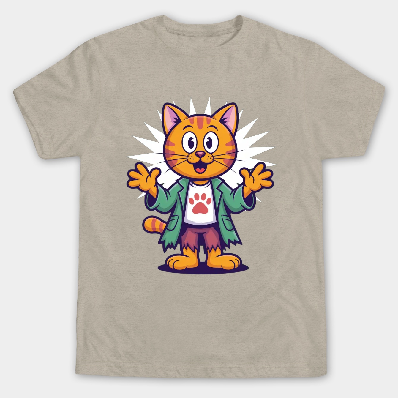 Garfmaeda Men's Big & Tall T-shirt