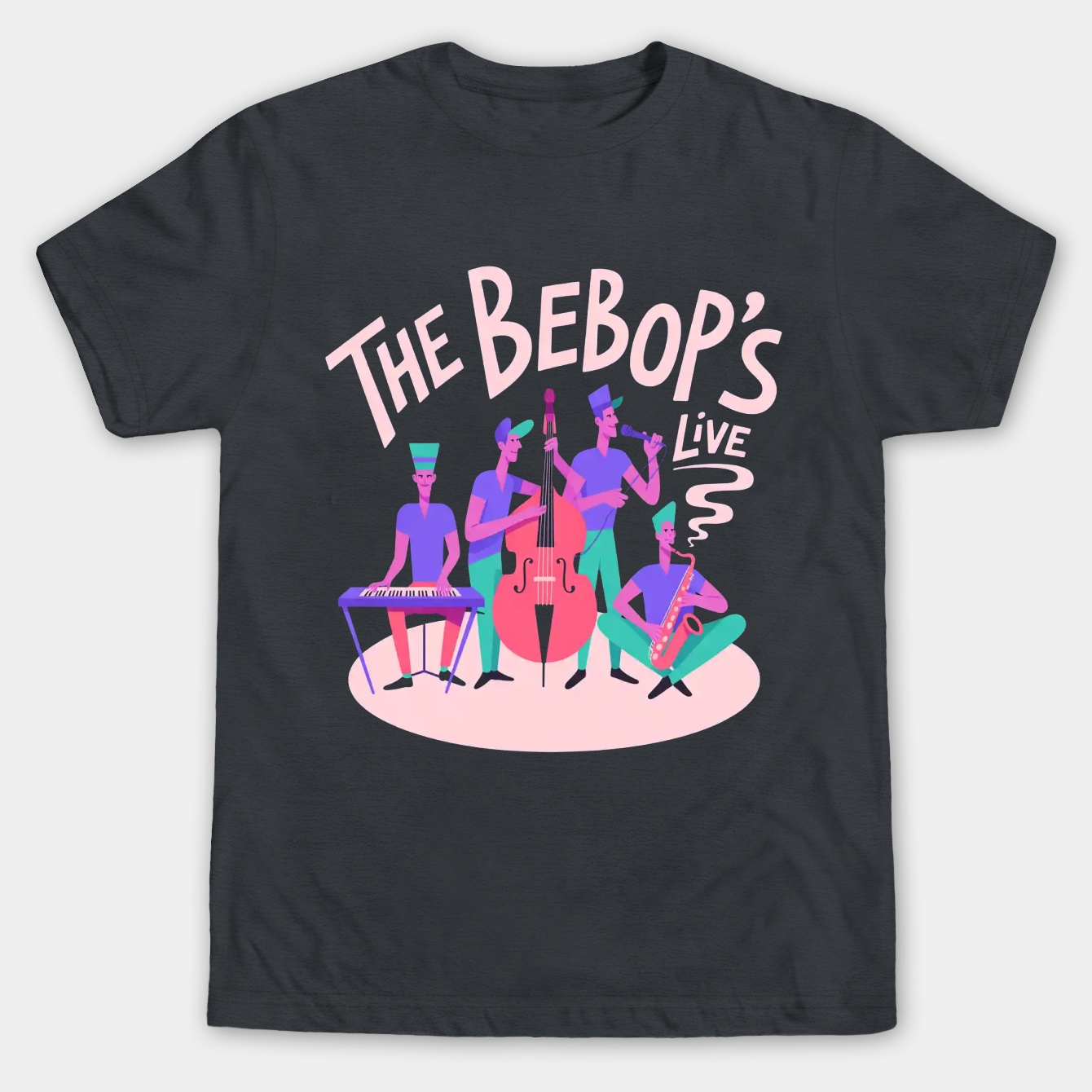 Jazz Special Men's Big & Tall T-shirt