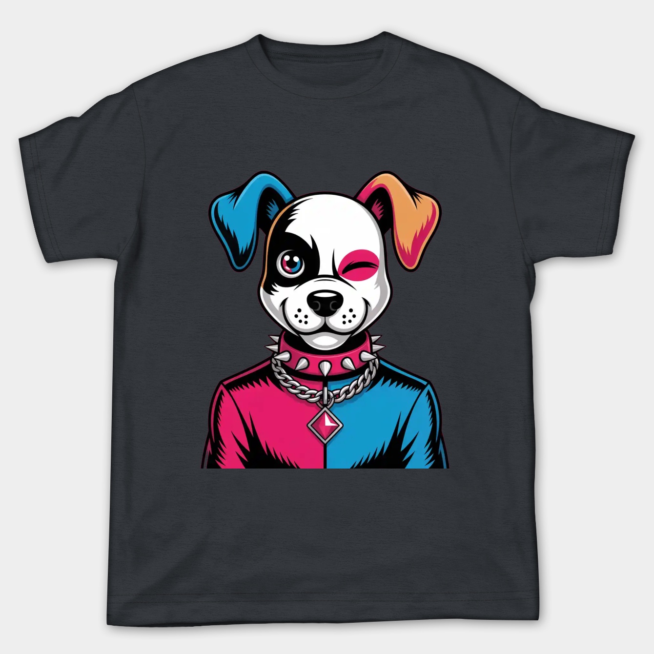 Harley The Dog, Flamingo Pink