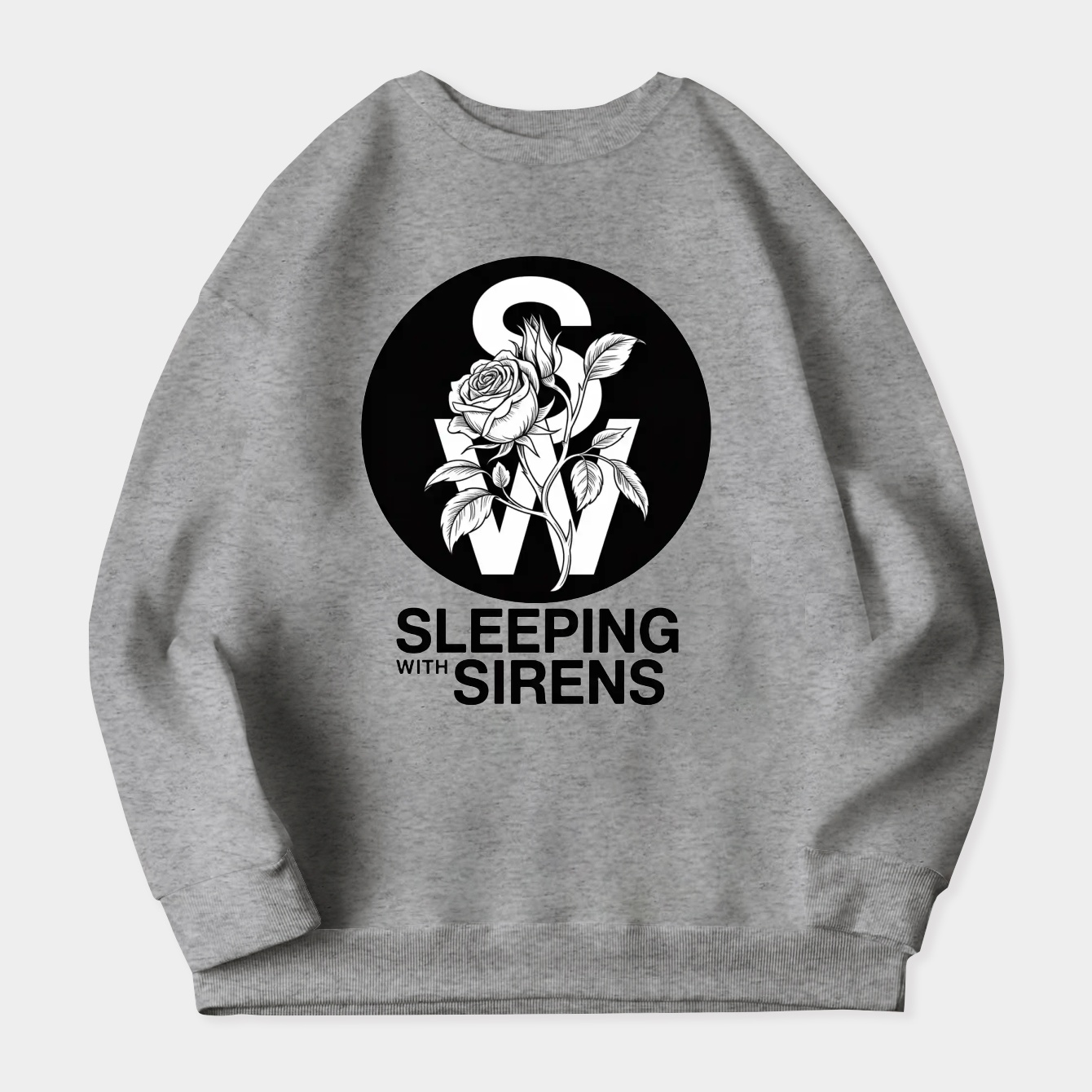 Sleeping With Sirens Women's Crewneck Sweatshirt