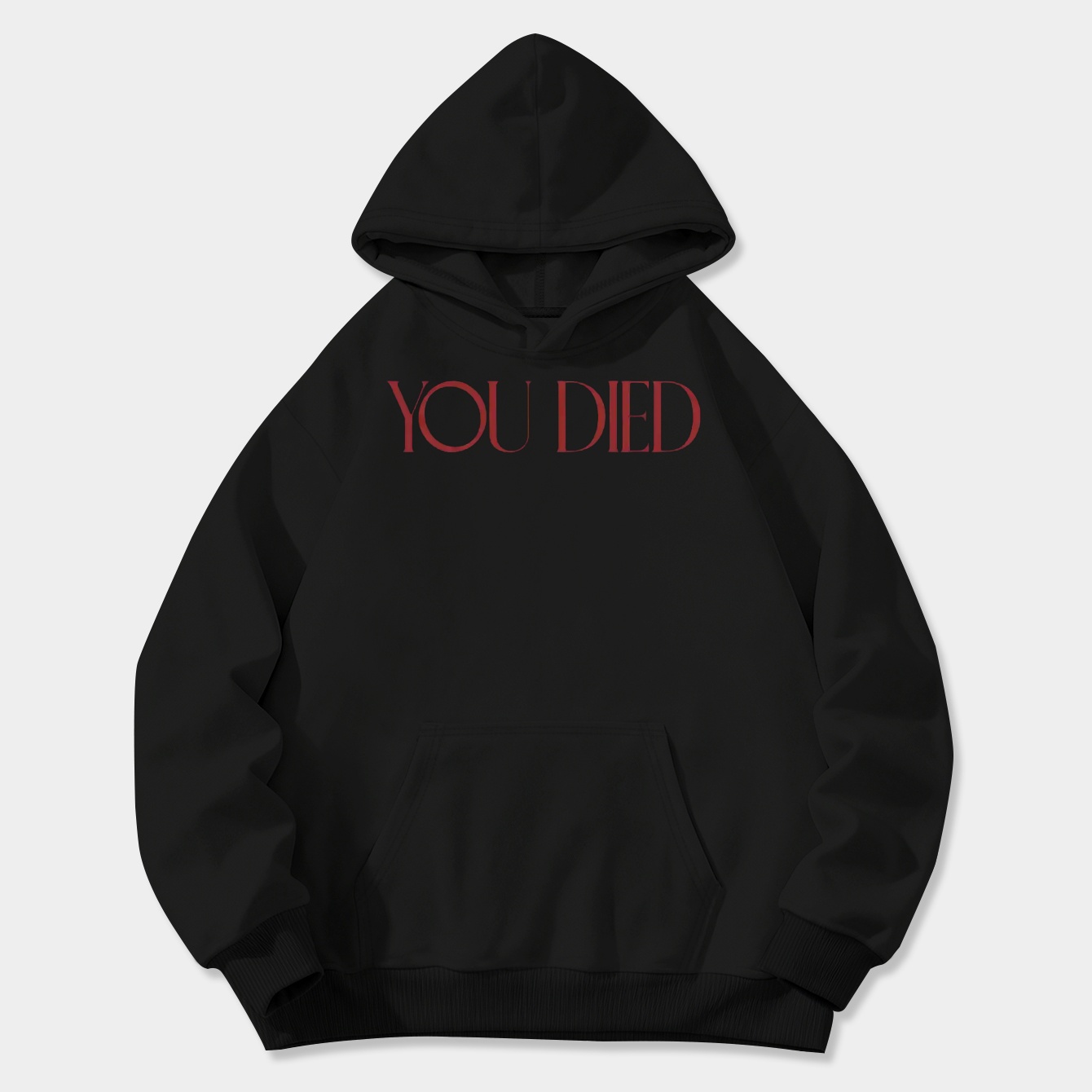 You Died Women's Plus Size Hoodie