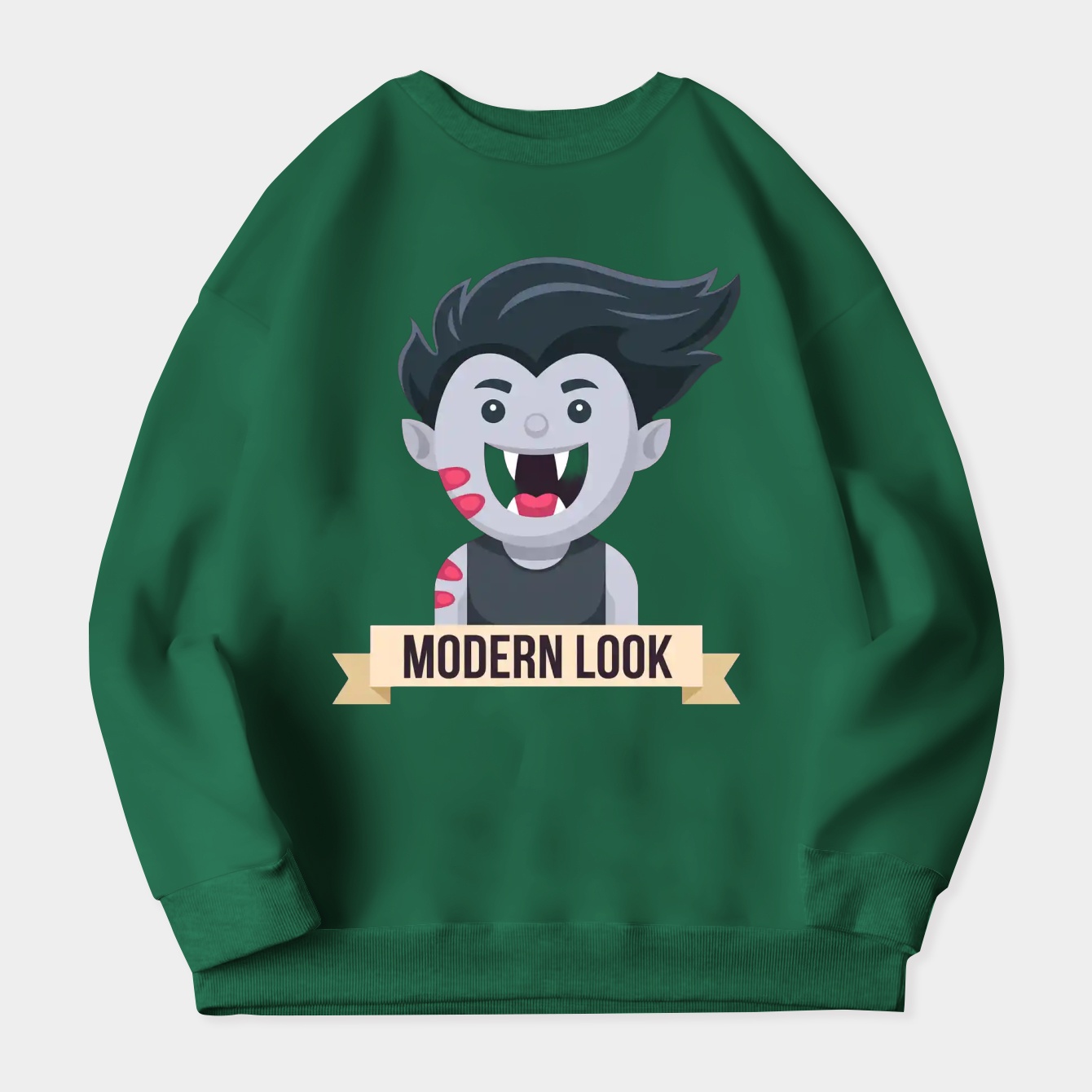 Modern Look Women's Crewneck Sweatshirt