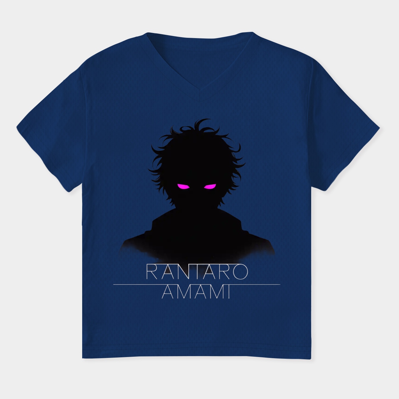 RANTARO AMAMI Women's Plus Size V-Neck T-Shirt