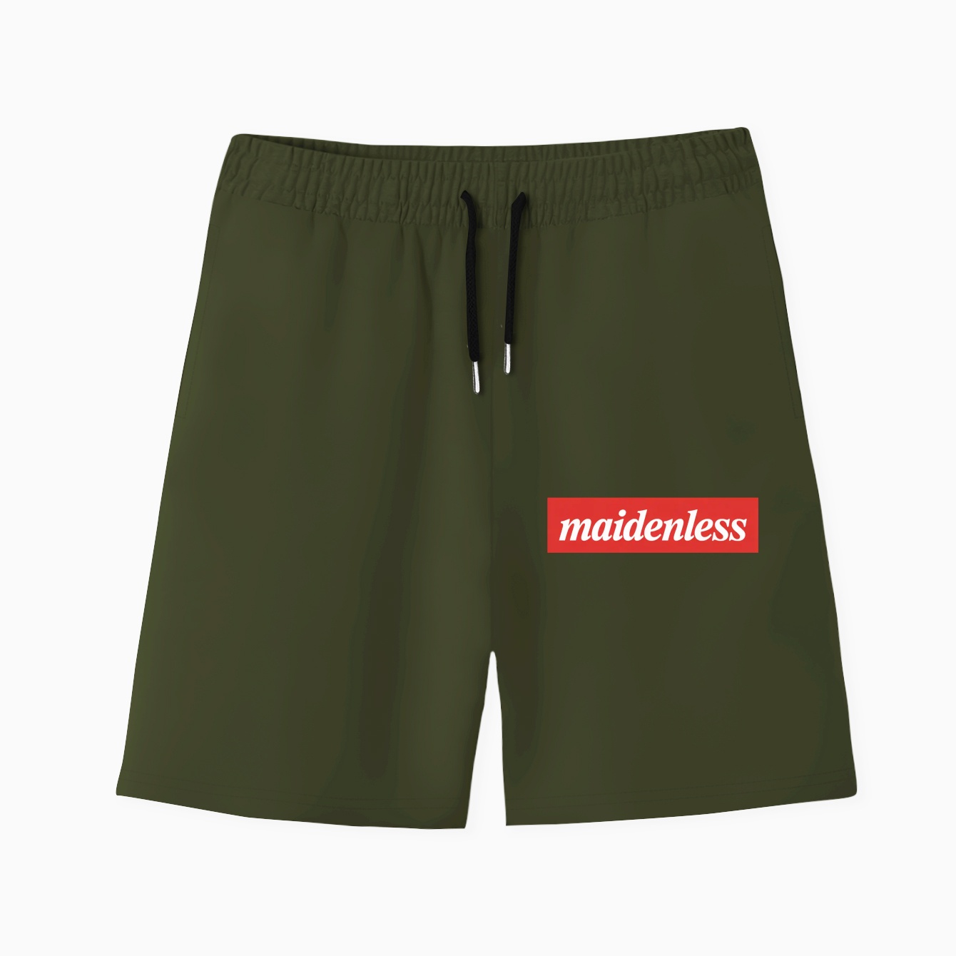 Maidenless Bold Statement Men's Quick-Dry Athletic Shorts