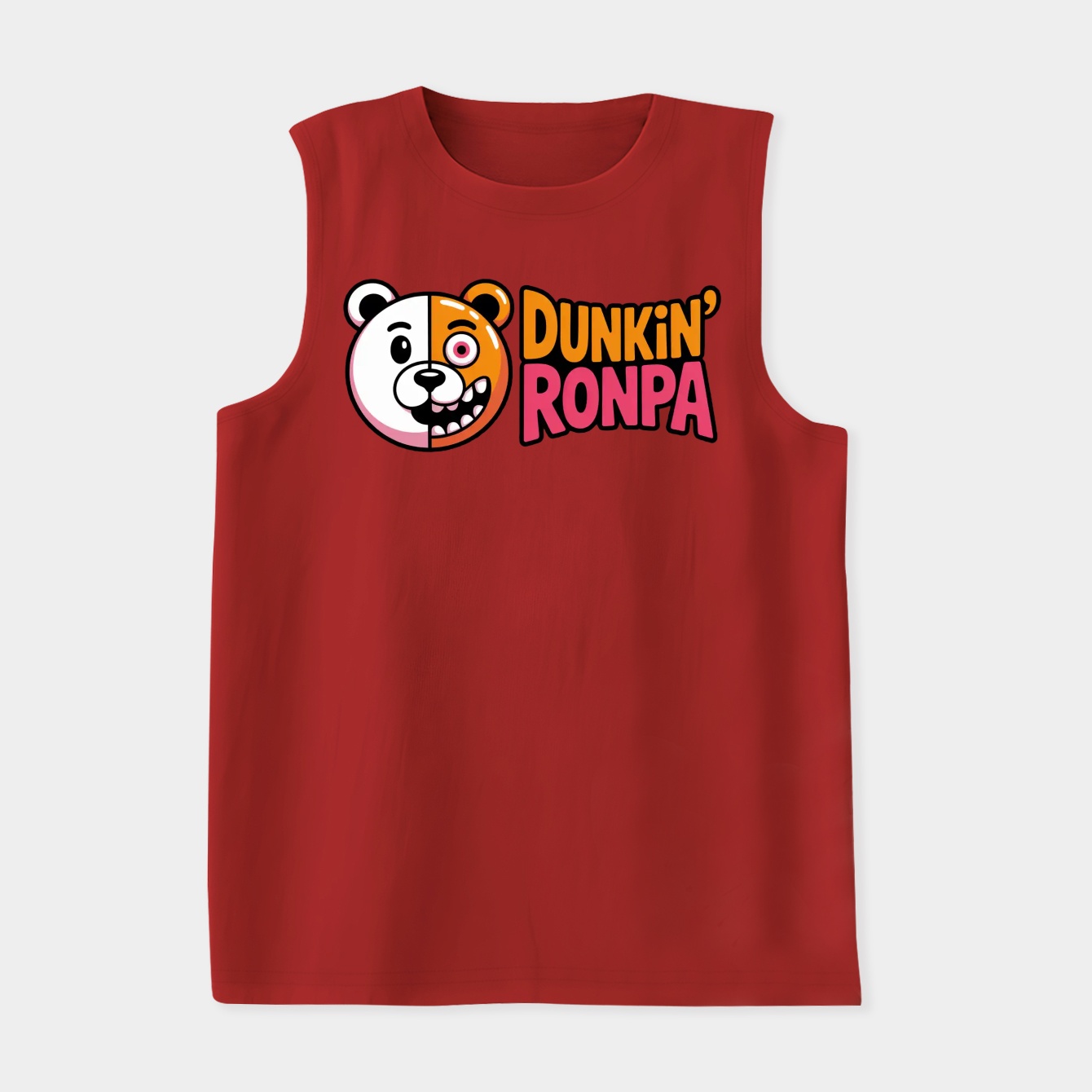 Dunkin' Ronpa 3D Women's Soft Tank Top