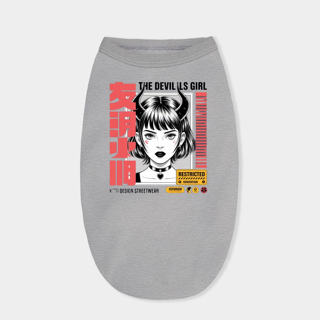 THE DEVILS GIRL Dog Shirt