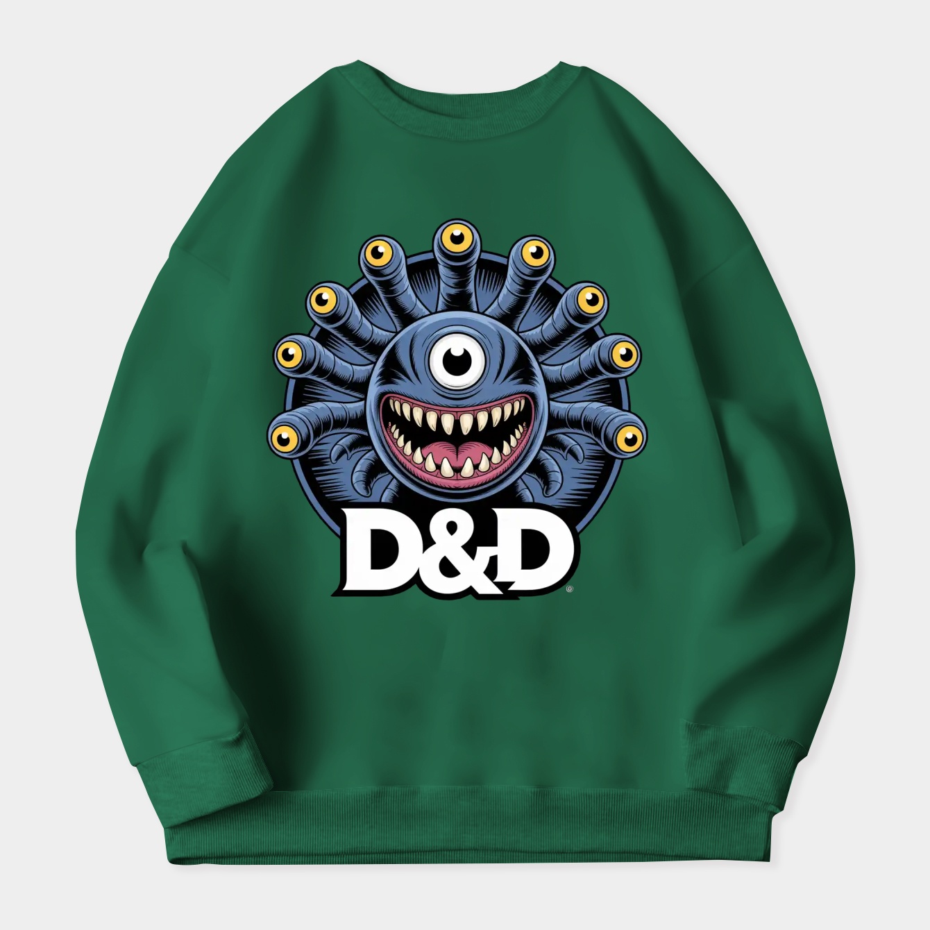 D&D Eye Tyrant Alt Print Women's Plus Size Sweatshirt