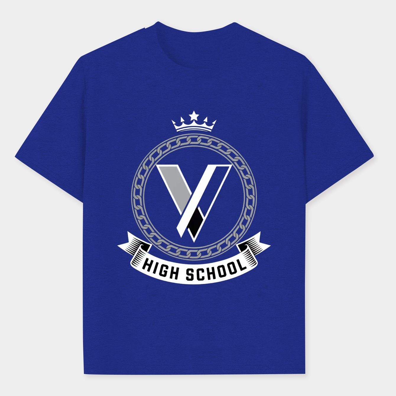 Danganronpa V3 School Crest Men's Performance Athletic T-Shirt