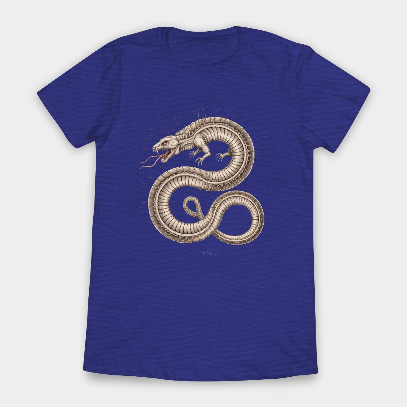 Rykard Anatomy (Labeled) Women's T-Shirt